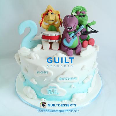 Musical Barney - Cake by Guilt Desserts