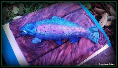 Rainbow Trout - Cake by Michelle