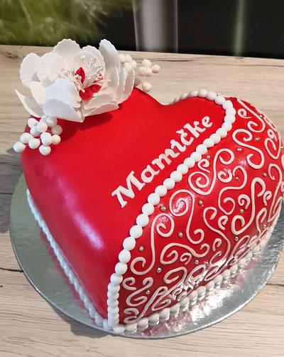 Heart cake - Cake by mARTa77