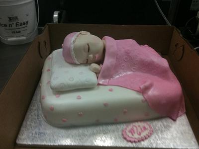 Sleeping baby - Cake by slimkim