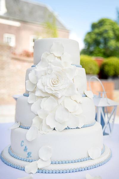 Wedding cake  - Cake by Fionastaarten13