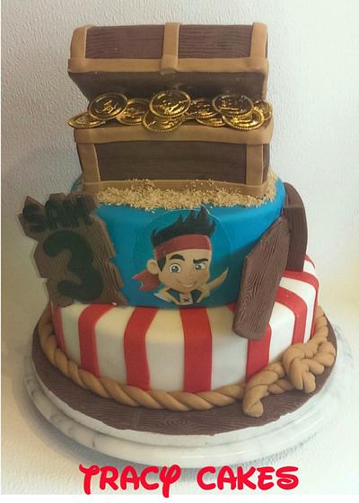 jake and the neverland pirates - Cake by Tracycakescreations