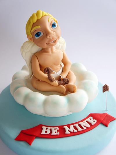 Cupid - Be mine - Cake by Florence Devouge