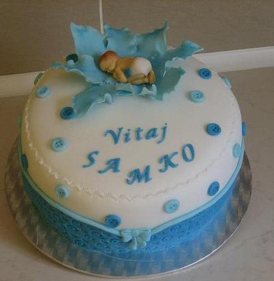 baby shower - Cake by elamaslakova