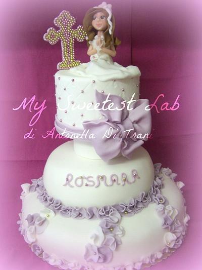 First Communion - Cake by Antonella