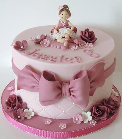 Little Ballerina - Cake by Shereen