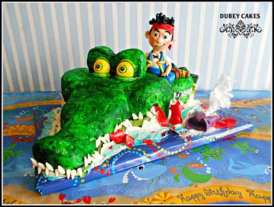 Jake the pirate  - Cake by Bethann Dubey