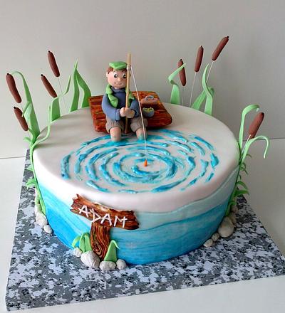 fishing cake - Cake by Ewa Drzewicka