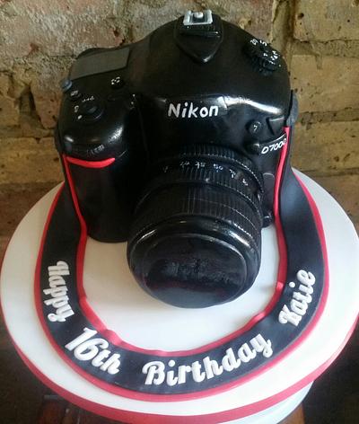 Nikon Camera Cake - Cake by Helen Campbell