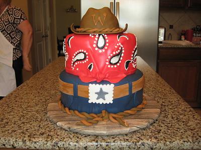 Cowboy cake - Cake by cindy Zimmerman