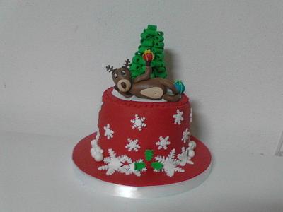 Reindeer Cake - Cake by Dora sofia