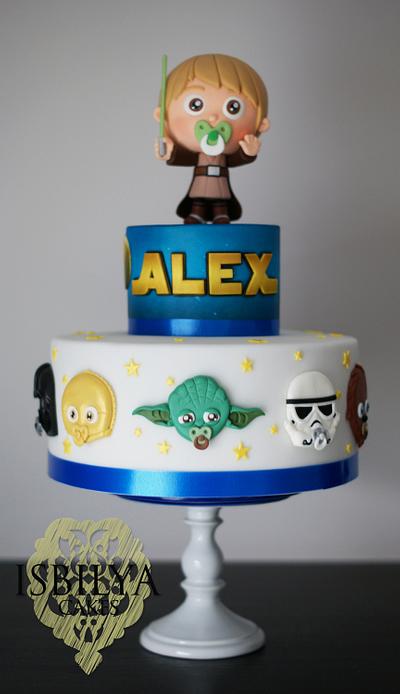STAR WARS CAKE FOR ALEX - Cake by Isbilya Cakes