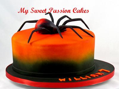 Spider cake - Cake by Beata Khoo