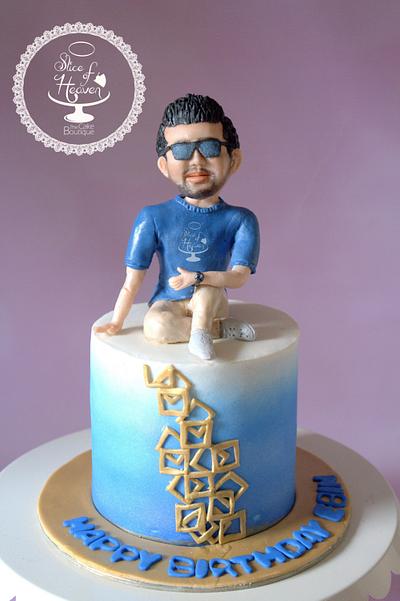 For the Grooms Birthday - Cake by Slice of Heaven By Geethu