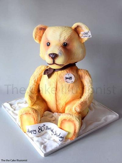 Steiff Bear Cake  - Cake by Hannah