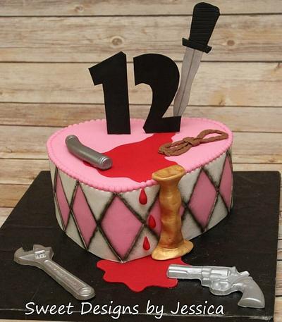 Arden's 12th - Cake by SweetdesignsbyJesica