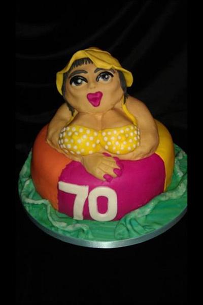 Dad's 70th birthday cake - Cake by Altie