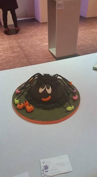 Halloween Spider - Cake by Sandybabe