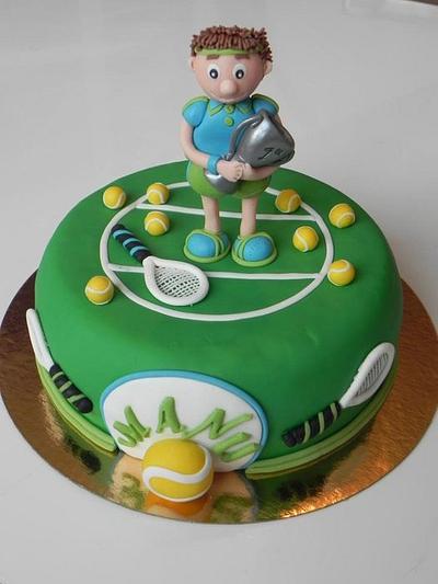 cake tennis - Cake by cendrine