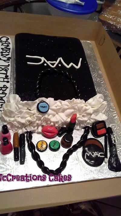 mac bag cake - Cake by jccreations cakes