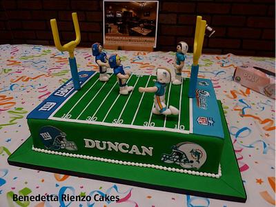 Are you ready for some football! Football Field Cake - Cake by Benni Rienzo Radic