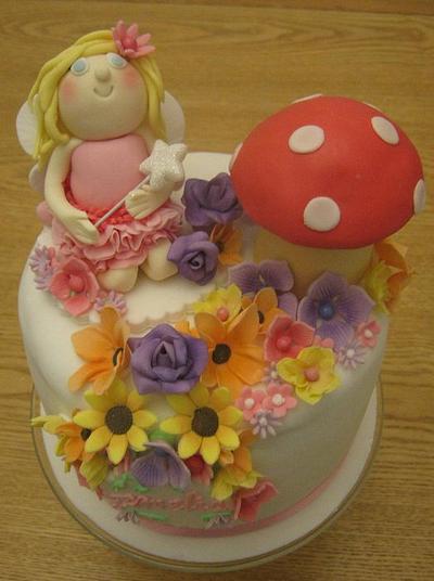 Fairy Flower Garden - Cake by Essentially Cakes