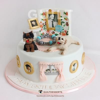 Idol & Puppy cake - Cake by Guilt Desserts