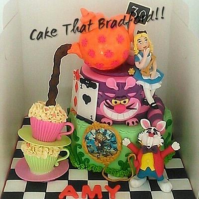 Alice in wonderland - Cake by cake that Bradford