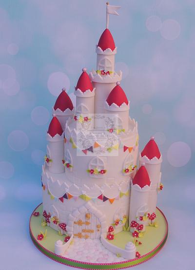 Princess Castle Cake - Cake by Shereen