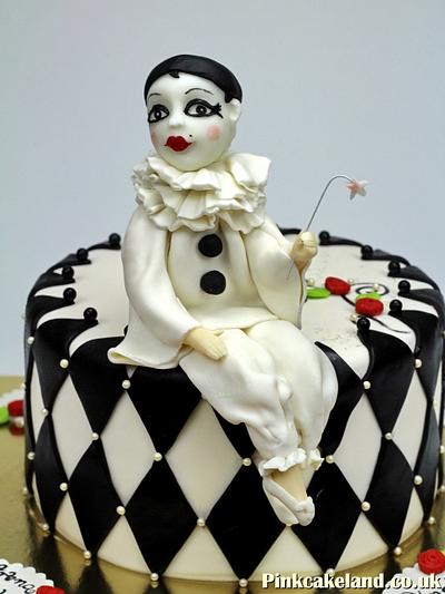 Pierrot Cake - Cake by Beatrice Maria