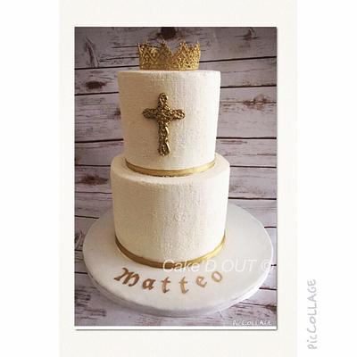 Baptism cake  - Cake by Jaclyn Dinko