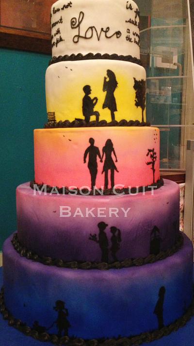 Color Show Cake - Cake by Maison Cuit Bakery