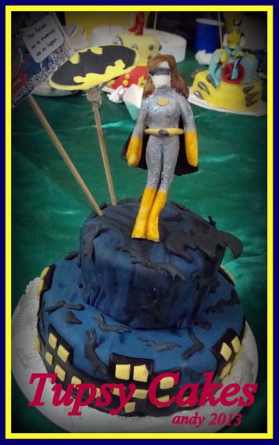 bat girl cake - Cake by tupsy cakes