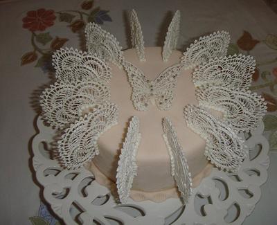 lace cake - Cake by Zohreh