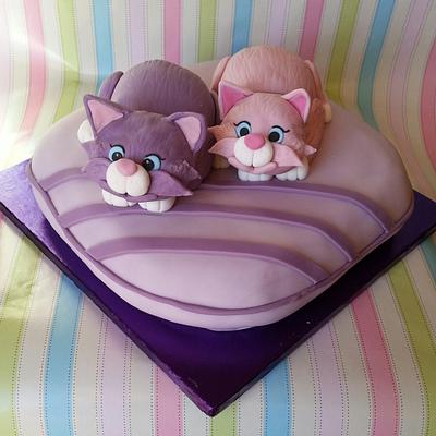 Kitties - Cake by Val