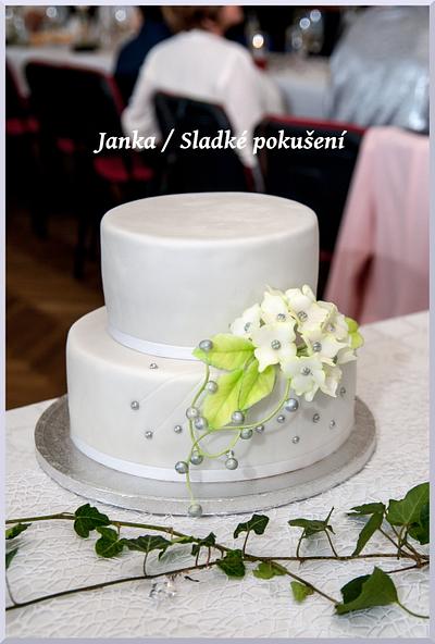 Silver and white - Cake by Janka / Sladke pokuseni