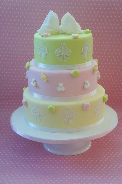 Baby shower  candies cake - Cake by Alessandra