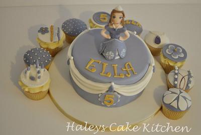 Princess sofia  - Cake by haley
