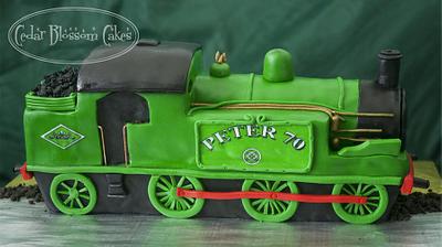 Steam train - Cake by ozgirl39