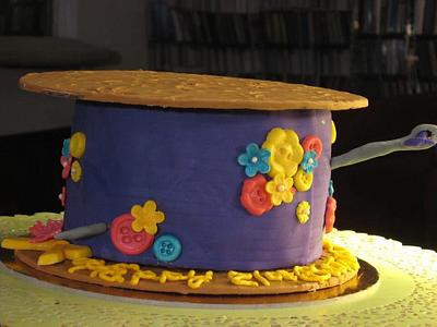Sew Cute - Cake by Debi Fitzgerald