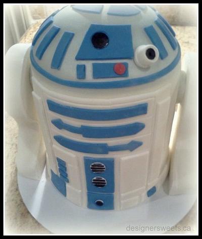 Star Wars R2D2 cake/cupcakes - Cake by DesignerSweets