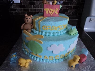Little Boy's Toys - Cake by The Cakery 