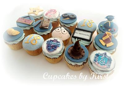 Harry Potter Cupcakes  - Cake by Kirsty 