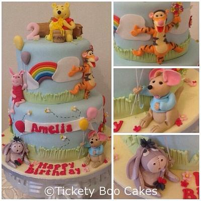 Tickety Boo - Winnie the Pooh and friends - Cake by Tickety Boo Cakes