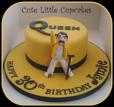 Freddie Mercury Cake - Cake by Heidi Stone