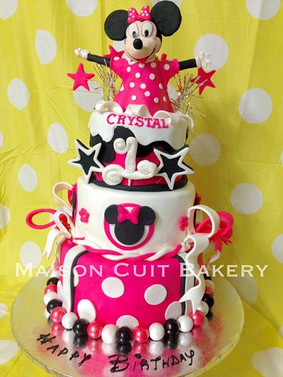 Minnie's 1st - Cake by Maison Cuit Bakery