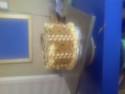 Desert cake with wafer sticks and fiber - Cake by Ariyike oluwanifesimi oniyide