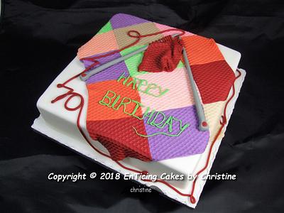 Getting knotted - Cake by Christine Ticehurst