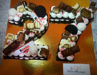 Chocolate Number Cake - Cake by TorteMartincic