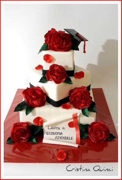 Graduation Cake - Cake by Cristina Quinci